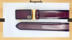 Tucci Di Lusso Belts Italian Leather Mens Handmade Ratchet Slide Smart Belts- Unique Gift for Him