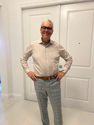 Tucci Di Lusso Belts Italian Leather Handmade Ratchet Slide Smart Belts- Burgundy color for Men. Unique Gift for Him