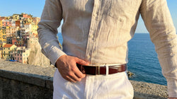Tucci Di Lusso Belts Handmade Luxury Italian Leather Mens Ratchet Slide Smart Belts- Unique Gift for Him