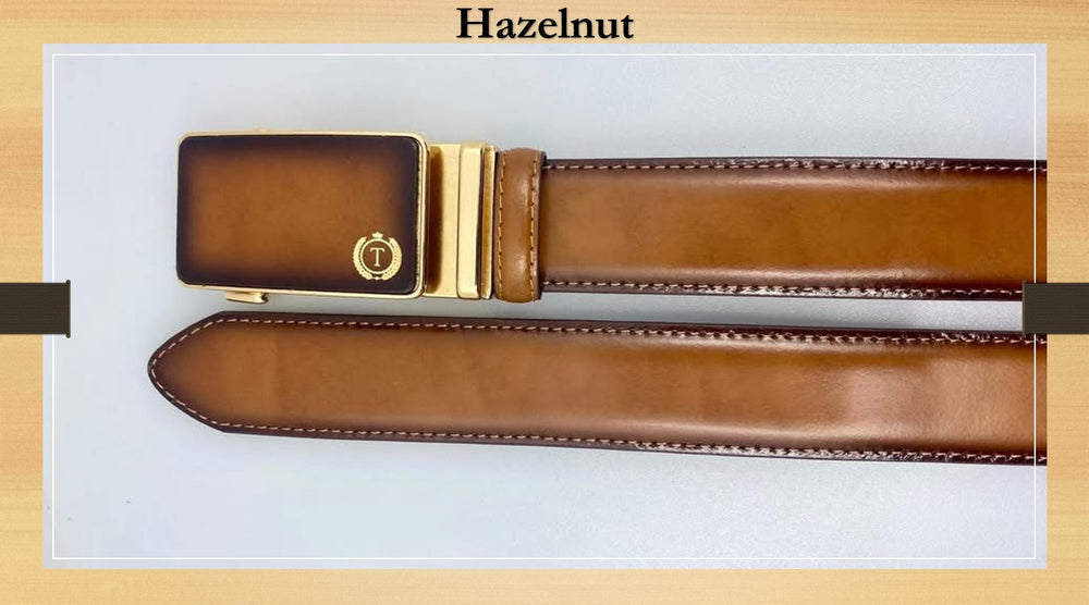men's leather ratchet dress belt Sendefn Men's Belts Leather Ratchet Dress Belts for Men Adjustable waist Trim to Fit Casual Belts with Gift Box, Size: for waist 28-46, Brown